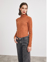 ZOOT.lab Brauner Damen-Rollkragenpullover METROOPOLIS von ZOOT.lab Valette