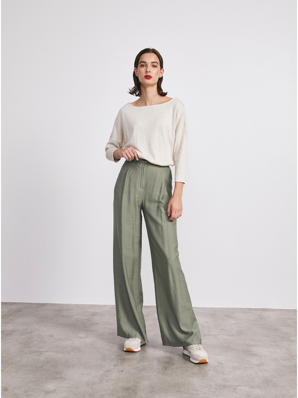 ZOOT.lab Beigefarbenes gestreiftes Damenhemd METROOPOLIS von ZOOT.lab Stella