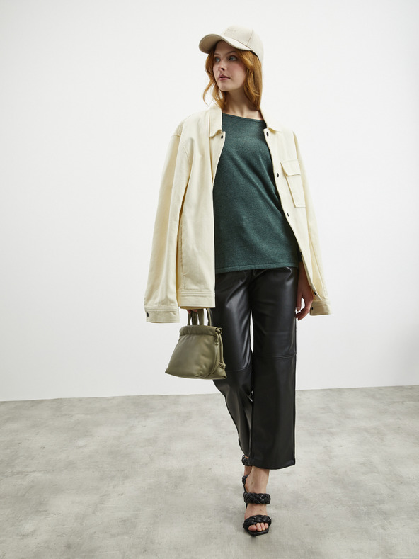 ZOOT.lab Dunkelgrünes Damenstrickshirt ZOOT.lab Aria