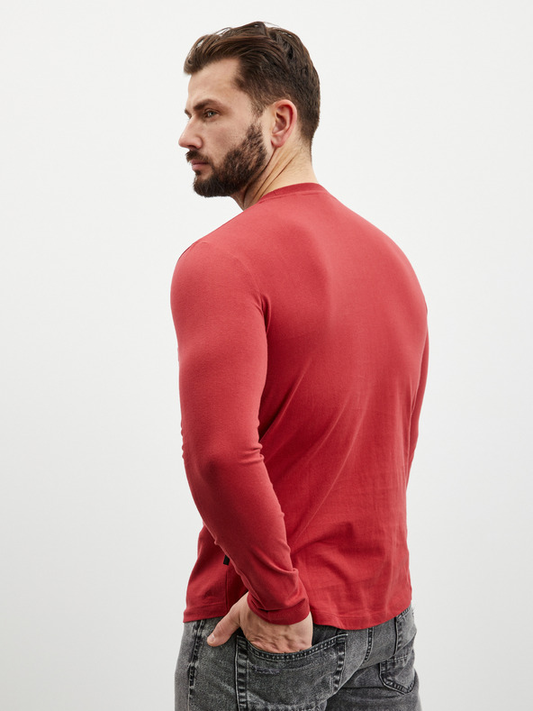 ZOOT.lab Rotes Herren-Langarm-T-Shirt ZOOT.lab