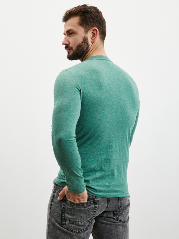 ZOOT.lab Grünes gestromtes Herren-Button-Down-Hemd ZOOT.lab Diego