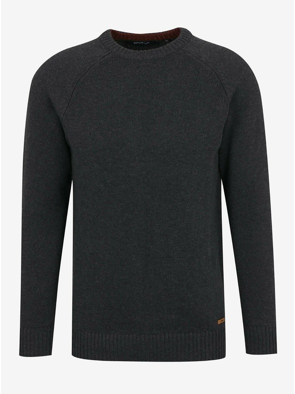 ZOOT.lab Dunkelgrauer Herren-Basic-Pullover ZOOT.lab Olin
