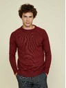 ZOOT.lab Burgunderroter Herren-Basic-Pullover ZOOT.lab Olin