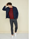 ZOOT.lab Burgunderroter Herren-Basic-Pullover ZOOT.lab Olin
