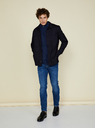 ZOOT.lab Dunkelblaue Herren Strickjacke mit Reißverschluss und Stehkragen ZOOT.lab Brad