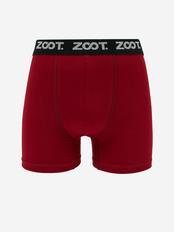 ZOOT.lab Dreier-Set Herren-Boxershorts in rot, blau und grau ZOOT.lab