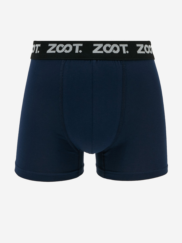 ZOOT.lab Dreier-Set Herren-Boxershorts in rot, blau und grau ZOOT.lab
