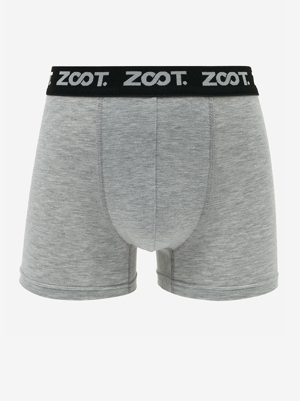 ZOOT.lab Dreier-Set Herren-Boxershorts in rot, blau und grau ZOOT.lab