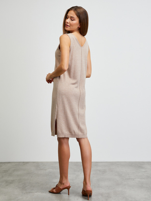 ZOOT.lab Beigefarbenes Strickkleid METROOPOLIS von ZOOT.lab Berneta