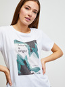 ZOOT.lab Weißes Kurzarm-T-Shirt METROOPOLIS von ZOOT.lab Tyra
