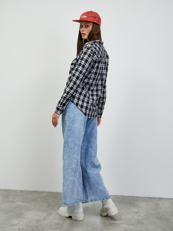 ZOOT.lab Weiß-schwarz kariertes Damenhemd ZOOT.lab Doris