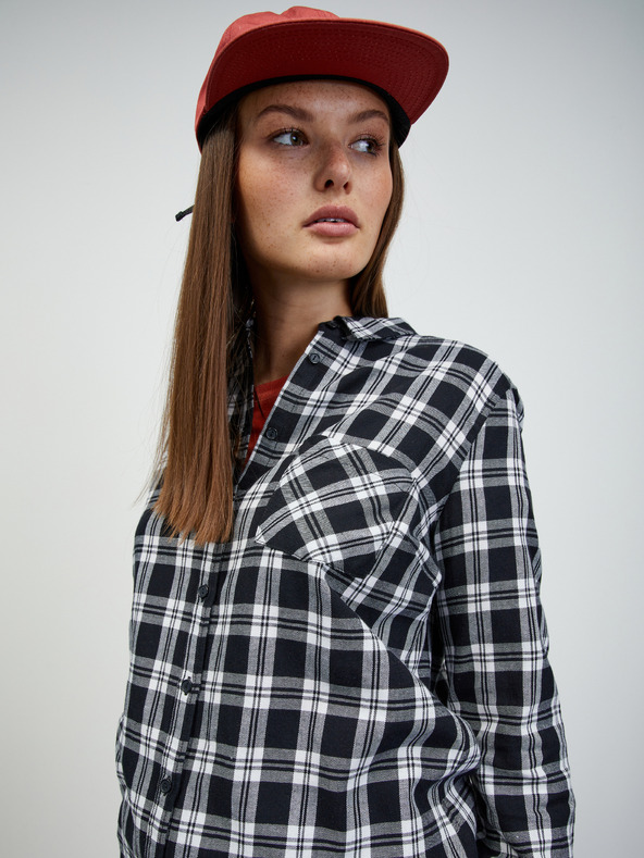ZOOT.lab Weiß-schwarz kariertes Damenhemd ZOOT.lab Doris