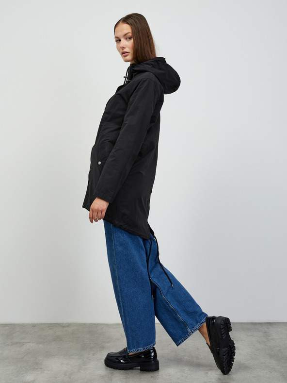 ZOOT.lab Schwarzer Damen-Kapuzenparka ZOOT.lab Daria