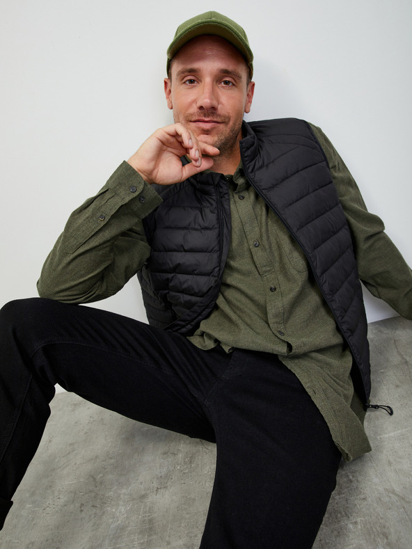 ZOOT.lab Schwarze Herren-Steppweste ZOOT.lab Jose