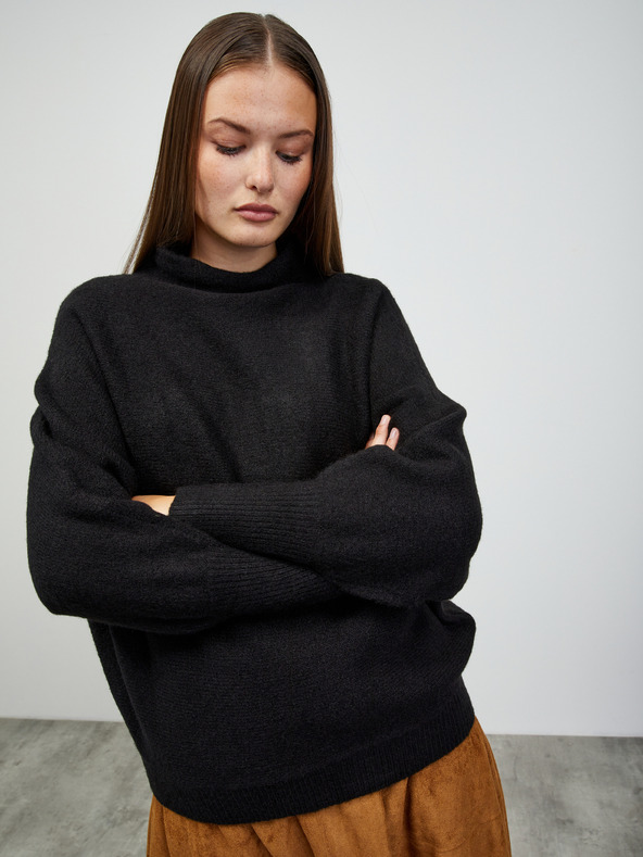 ZOOT.lab Schwarzer Oversized-Pullover für Damen ZOOT.lab Glynne