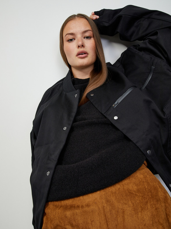 ZOOT.lab Schwarzer Oversized-Pullover für Damen ZOOT.lab Glynne