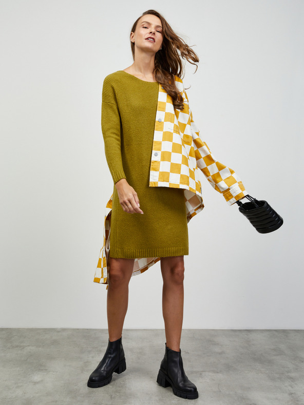 ZOOT.lab Grünes Pullover-Kleid ZOOT.lab Coryn