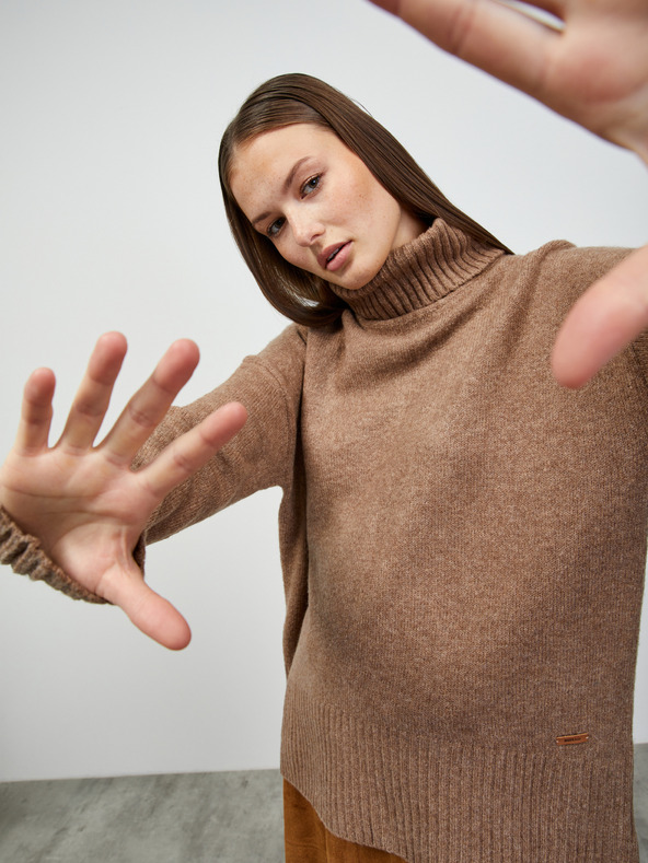 ZOOT.lab Brauner Oversize-Rolli für Damen ZOOT.lab Nairobi