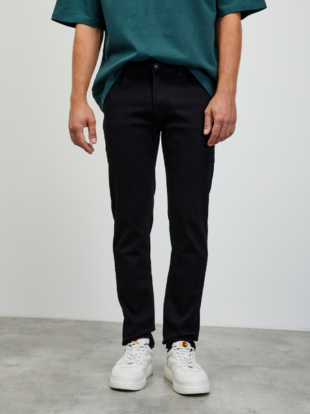 ZOOT.lab Schwarze Herrenjeans mit gerader Passform ZOOT.lab Mario