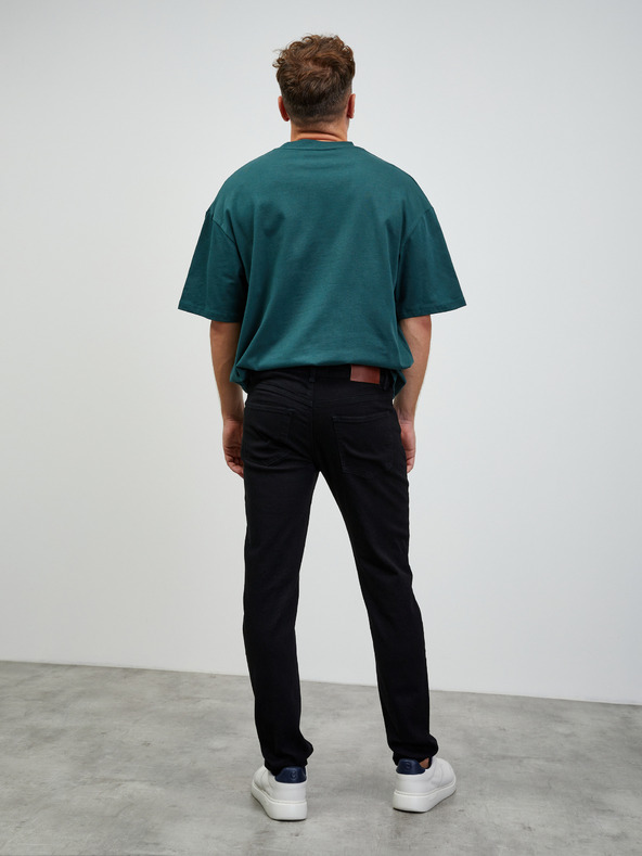 ZOOT.lab Schwarze Herrenjeans mit gerader Passform ZOOT.lab Mario