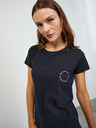 ZOOT.lab Schwarzes ZOOT.lab Damen Basic-T-Shirt Enya