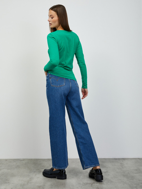 ZOOT.lab Grünes Damen Basic Langarm T-Shirt ZOOT.lab Molly