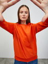 ZOOT.lab Orangefarbenes Basic-Sweatshirt für Damen ZOOT.lab Penny