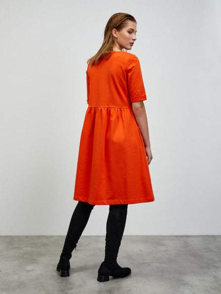 ZOOT.lab Orangefarbenes Sweatshirt Grundkleid ZOOT.lab Monika 2