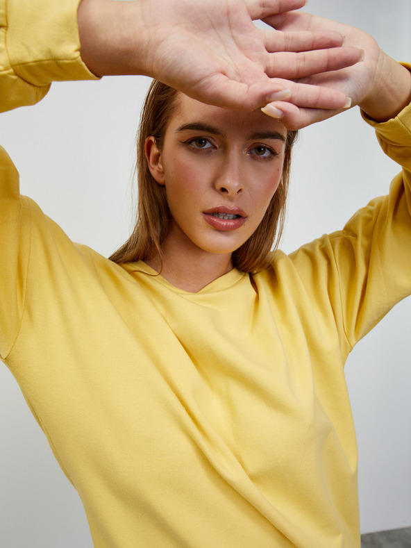 ZOOT.lab Gelbes Sweatshirt Grundkleid ZOOT.lab Sloane