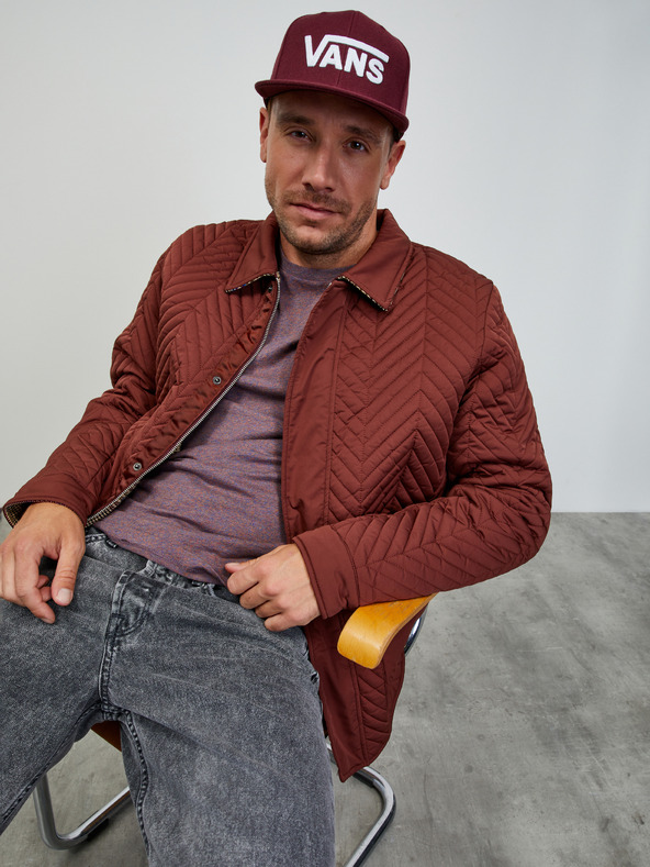 ZOOT.lab Lila gestreiftes Herren-Basic-Shirt ZOOT.lab Rex