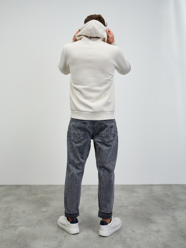 ZOOT.lab Cremefarbener Herren-Kapuzenpullover ZOOT.lab Jaxon