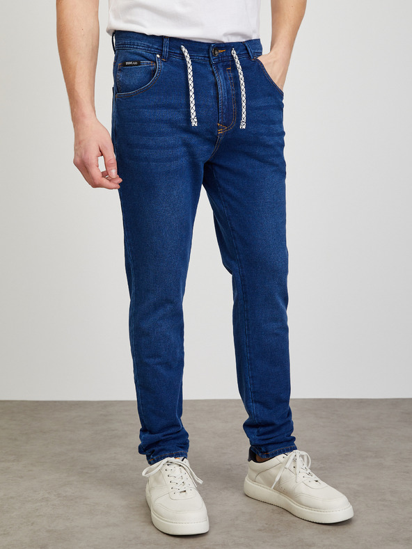 ZOOT.lab Dunkelblaue Herrenjeans mit geradem Schnitt ZOOT.lab Jacob
