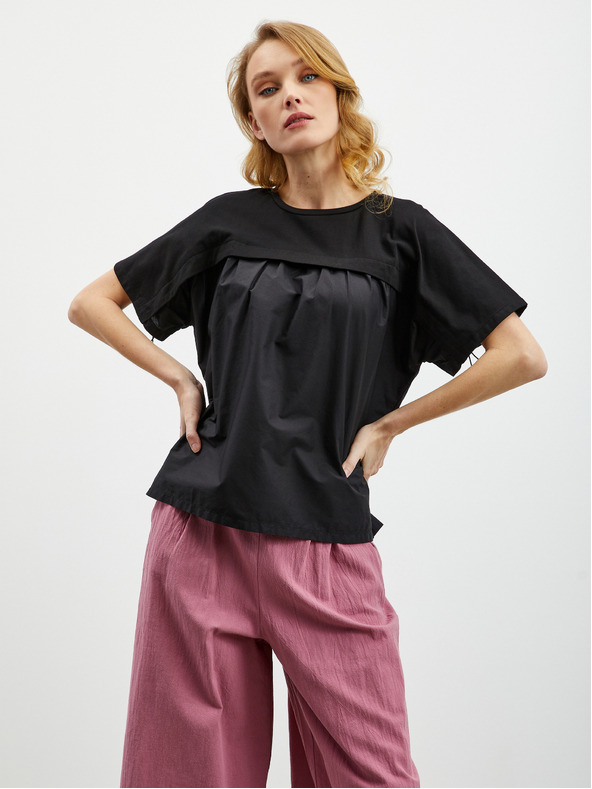 ZOOT.lab Schwarzes Damen-T-Shirt ZOOT.lab Dana