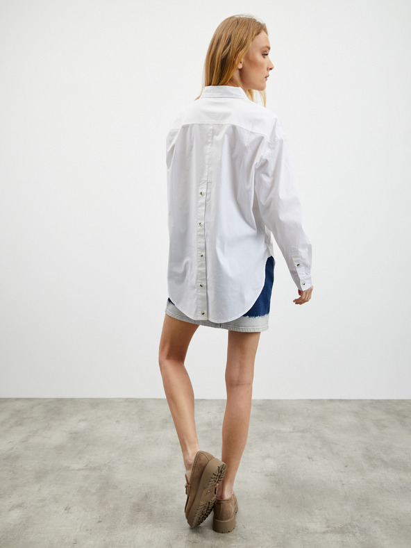 ZOOT.lab Weißes Damen-Oversize-Shirt ZOOT.lab Rosalinde