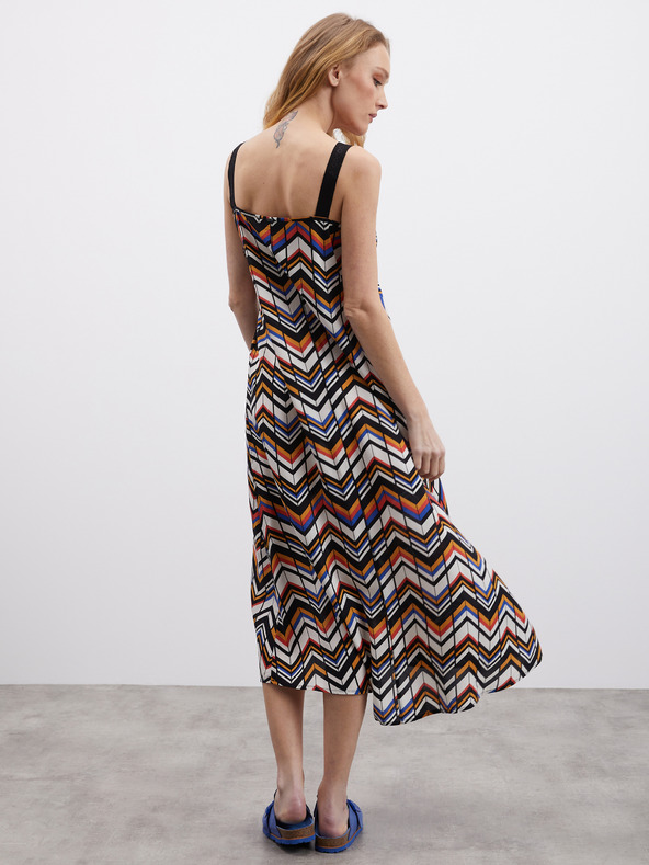 ZOOT.lab Weißer und schwarzer gemusterter Damen-Midriff ZOOT.lab Nichel