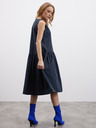 ZOOT.lab Dunkelgraues gerafftes Damenkleid ZOOT.lab Urbana