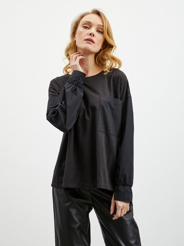 ZOOT.lab Schwarze Damenbluse ZOOT.lab Faye