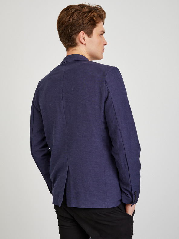 ZOOT.lab Dunkelblaue Leinenjacke für Herren ZOOT.lab Joseph