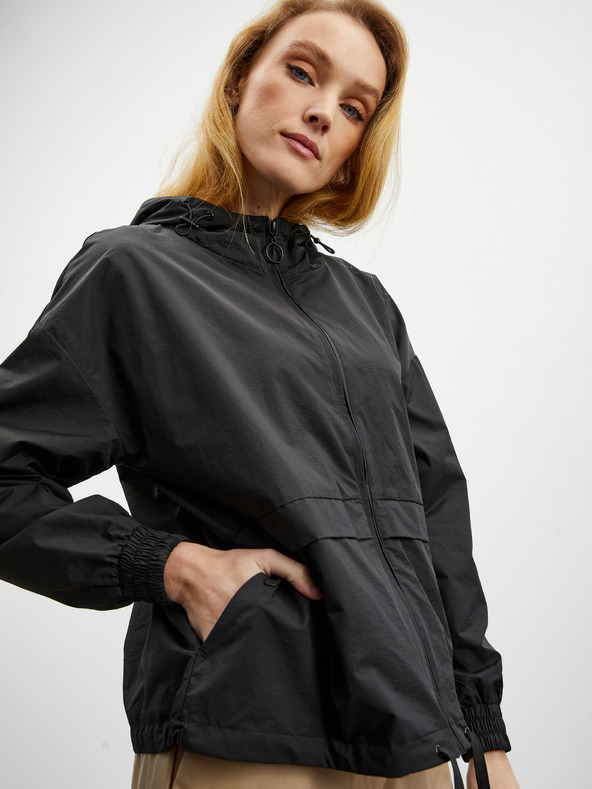 ZOOT.lab Schwarze leichte Damen-Kapuzenjacke ZOOT.lab Nalu