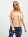 ZOOT.lab Apricotfarbenes Damen-Leinen-T-Shirt ZOOT.lab Harriet