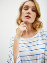 ZOOT.lab Weißes gestreiftes Damen-T-Shirt ZOOT.lab Dolly