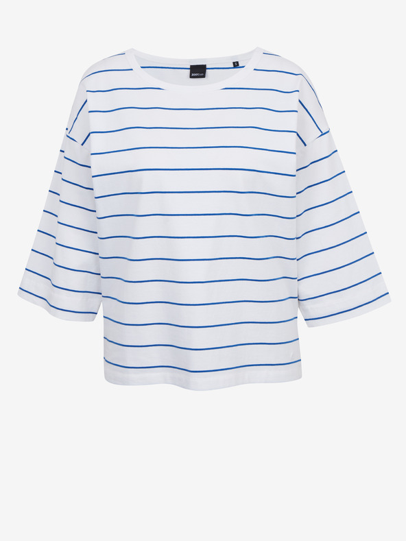 ZOOT.lab Weißes gestreiftes Damen-T-Shirt ZOOT.lab Dolly