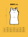 ZOOT.lab Schwarzes Damen-Rippen-Tank-Top ZOOT.lab Reza