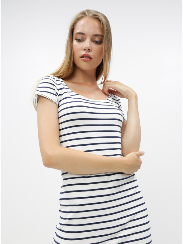 ZOOT.lab Blau-weiß gestreiftes Basic-Kleid ZOOT.lab Junne