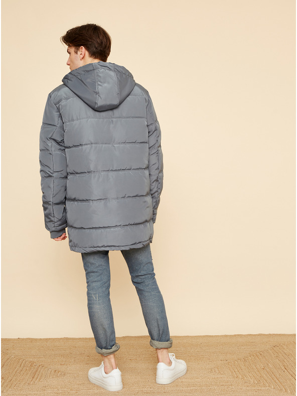 ZOOT.lab Graue Herren Stepp-Winterjacke ZOOT.lab