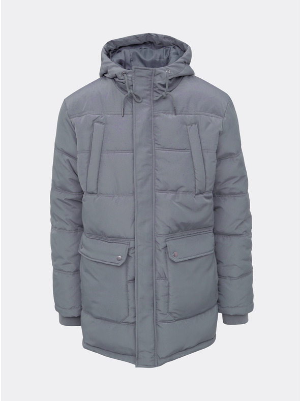 ZOOT.lab Graue Herren Stepp-Winterjacke ZOOT.lab