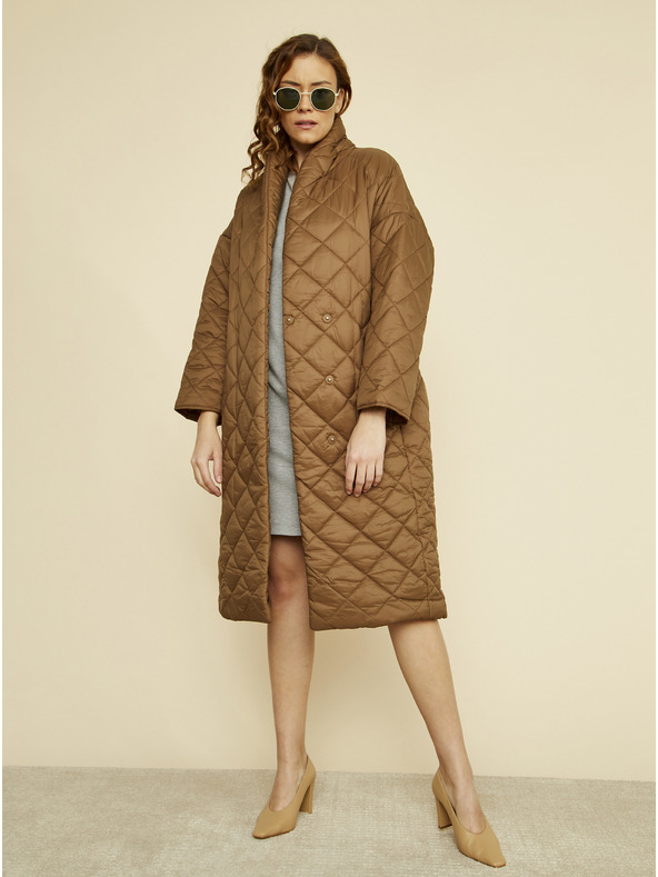 ZOOT.lab ZOOT.lab Serena graues Basic-Kleid