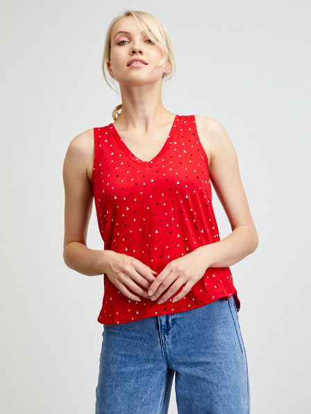 ZOOT.lab Rotes gemustertes Damen Tank Top ZOOT.lab Dagmar