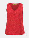 ZOOT.lab Rotes gemustertes Damen Tank Top ZOOT.lab Dagmar