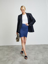 ZOOT.lab Blauer kurzärmeliger Damen-Basic-Rock ZOOT.lab Anja